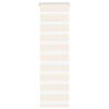 vidaXL Zebra senčilo bež marmor 40x100 cm tkanina &scaron;irina 35,9 cm