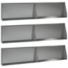 vidaXL Zadrževanje stene 6 kos 100 x 12 x 40 cm Pocinkano jeklo
