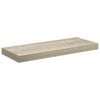 vidaXL Stenske police 2 kosa barva hrasta 60x23,5x3,8 cm MDF