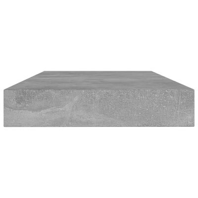vidaXL Dodatne police za omaro 4 kosi betonsko sive 80x10x1,5 cm