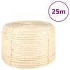 vidaXL Vrv iz 100 % sisala 12 mm 25 m