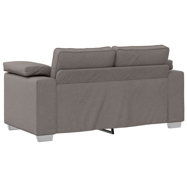 vidaXL Kavč 120cm Taupe blago