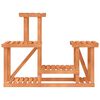 vidaXL Stojalo za rastline 90x25x73,5 cm trden les jelke