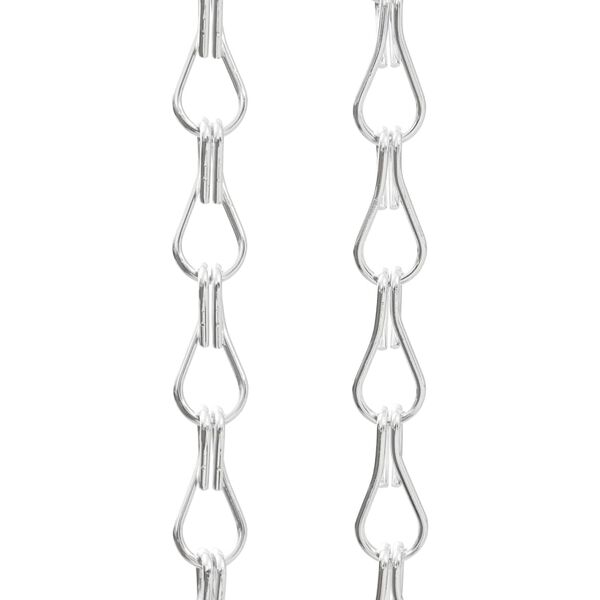 vidaXL Verižna mreža proti mrčesu za vrata 56x202 cm aluminij