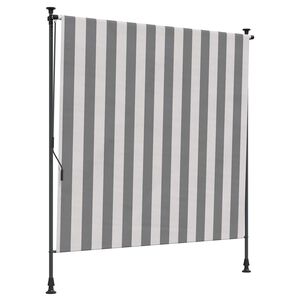 vidaXL Zunanja Rolfa Antracitna in bela 150 x 270 cm