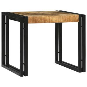 vidaXL Klubska miza 2 kos Rjava 48 x 40 x 40 cm Masiven les manga