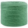 vidaXL Vrv iz jute Zelena 100% Tossa jute
