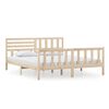 vidaXL Posteljni okvir 180x200 cm trden les