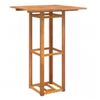 vidaXL Bistro miza 75x75x110 cm trden akacijev les