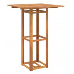 vidaXL Bistro miza 75x75x110 cm trden akacijev les