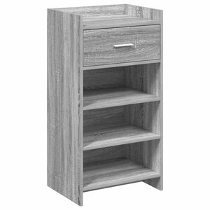vidaXL Omara za čevlje Siva Sonoma 48 x 36 x 92 cm Inženirski les