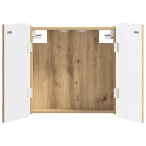 vidaXL Omara za tarče ZWOLLE Artisan hrast 52,5 x 10,5 x 57,5 cm