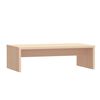 vidaXL Stojalo za zaslon 50x27x15 cm trdna borovina