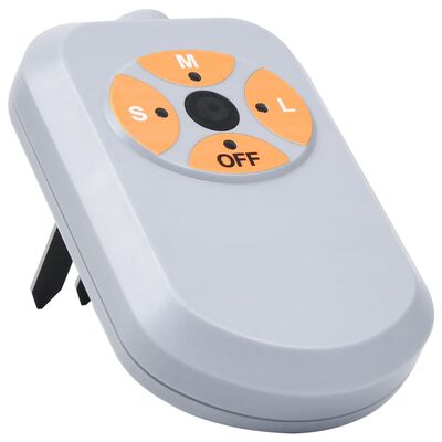 vidaXL Digitalni časovnik za zalivanje enojni s senzorjem vlage