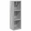 vidaXL Kopalna stenska omarica Siva Sonoma 20 x 16 x 62,5 cm