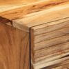 vidaXL Nočna omarica Rjava 50 x 33 x 62 cm Trden akacijev les