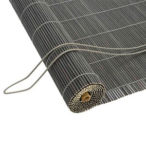 vidaXL Rolo Siva 150 x 220 cm Bambus
