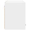 vidaXL Viseča omarica 2 pcs Bela 60 x 31 x 40 cm Konstruiran les