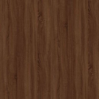 vidaXL Komoda rjavi hrast 100x30x59,5 cm inženirski les
