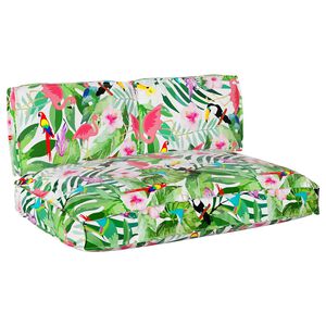 vidaXL Set blazin Cvetlični 3 pcs večbarvno Oxford tkanina