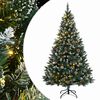 vidaXL Umetna novoletna jelka 150 LED diod 120 cm