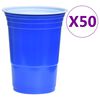 vidaXL Komplet pripomočkov za Beer Pong 0,5 L plastika