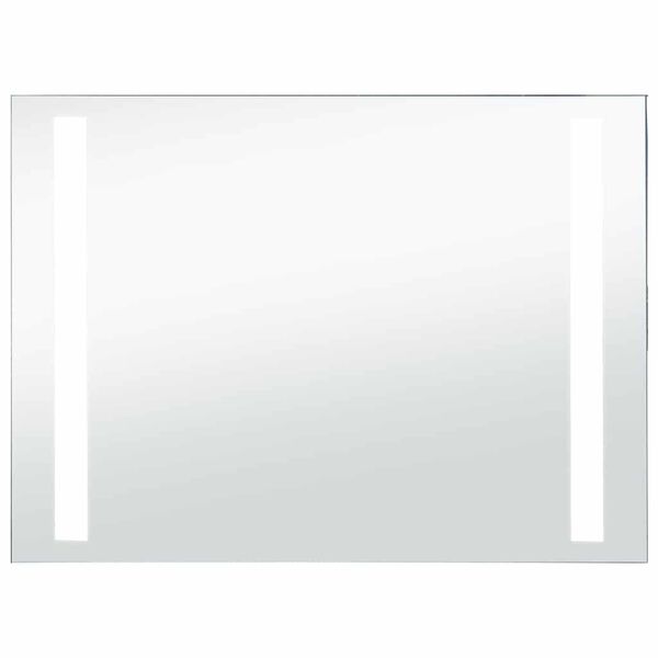 vidaXL Kopalniško LED stensko ogledalo 100x60 cm