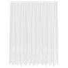 vidaXL Čipkasta Zavesa z zavesami Bela 200 x 300 cm Poliester