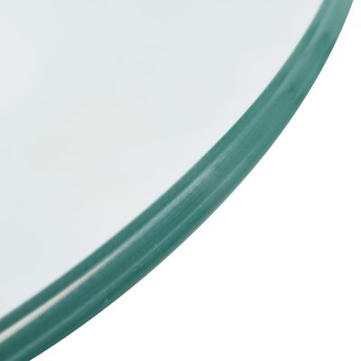 vidaXL Klubske mizice 2 kosa s stekleno površino visok sijaj sive