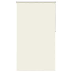 vidaXL Zatemnitvena rolo senčila umazano bela 135x230 cm, &scaron;irina blaga 131,6 cm, poliester