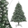 vidaXL Umetna novoletna jelka s stojalom 180 cm PVC