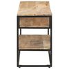 vidaXL TV omarica 130x30x45 cm robusten mangov les