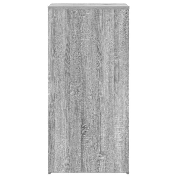 vidaXL shranjevalna omara Grey Sonoma 50x45x103,5 cm inženirski les