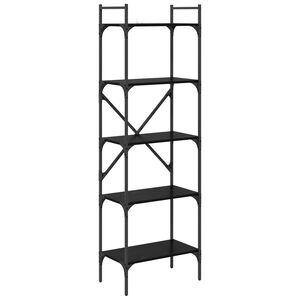 vidaXL Knjižna omara 5 ravni 56 x 32 x 174 cm Inženirski les