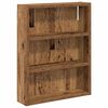 vidaXL Kopalna stenska omarica Star les 40 x 10 x 50 cm