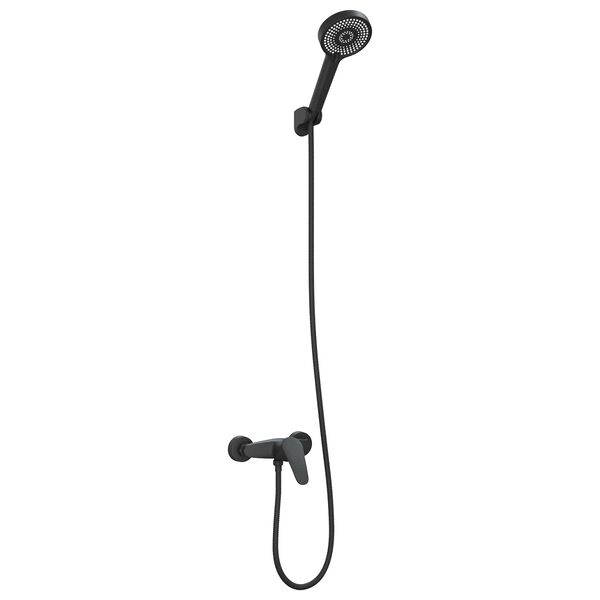 vidaXL Komplet tu&scaron; glav Črna G 1 / 2 palca