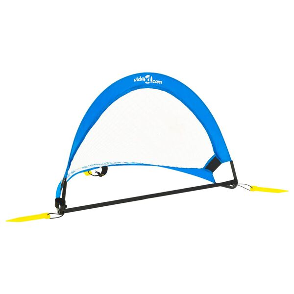 vidaXL Otro&scaron;ki nogometni gol 2 kosa s torbo 75,5x46x48 cm