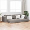 vidaXL Sofa postelja 200cm Taupe blago