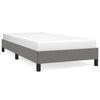 vidaXL Posteljni okvir brez vzmetnice temno siv 90x190 cm blago
