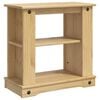 vidaXL Stojalo za akvarij Corona Rjava 60 x 30 x 60 cm Trdna borovina