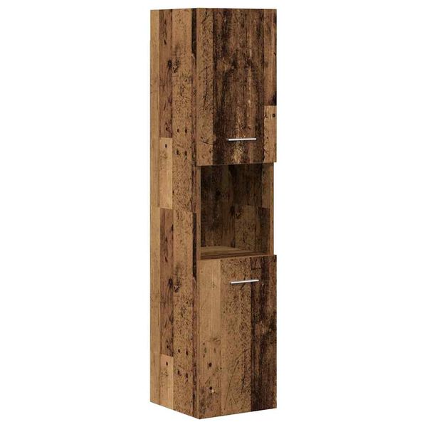 vidaXL Kopalni&scaron;ko pohi&scaron;tvo 4 kosa starinski les inženirski les