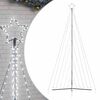 vidaXL LED božično drevo 570 LED hladno bela 399 cm