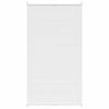 Plise Harmonika Zavese velikost 110 x 200 cm Bele barve