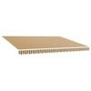 vidaXL Nadomestno blago za tendo večbarvno 500x350 cm poliester