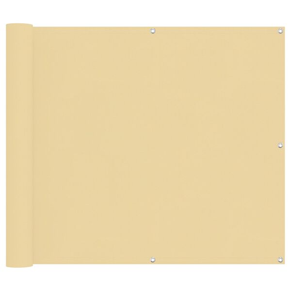 vidaXL Balconska mreža Pe&scaron;čena 100 x 400 cm Oxford tkanina