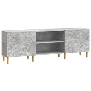 vidaXL TV omarica 150 x 31 x 50 cm Betonsko siva Inženirski les