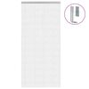 vidaXL Verižna mreža proti mrčesu za vrata 100x212 cm aluminij