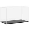 vidaXL Razstavna &scaron;katla prozorna 31x17x19 cm akril