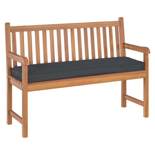 vidaXL Blazina Črna 140 x 40 x 8 cm Oxford tkanina