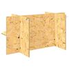 vidaXL Osnova za terarij Rjava 100 x 50 x 50 cm OSB